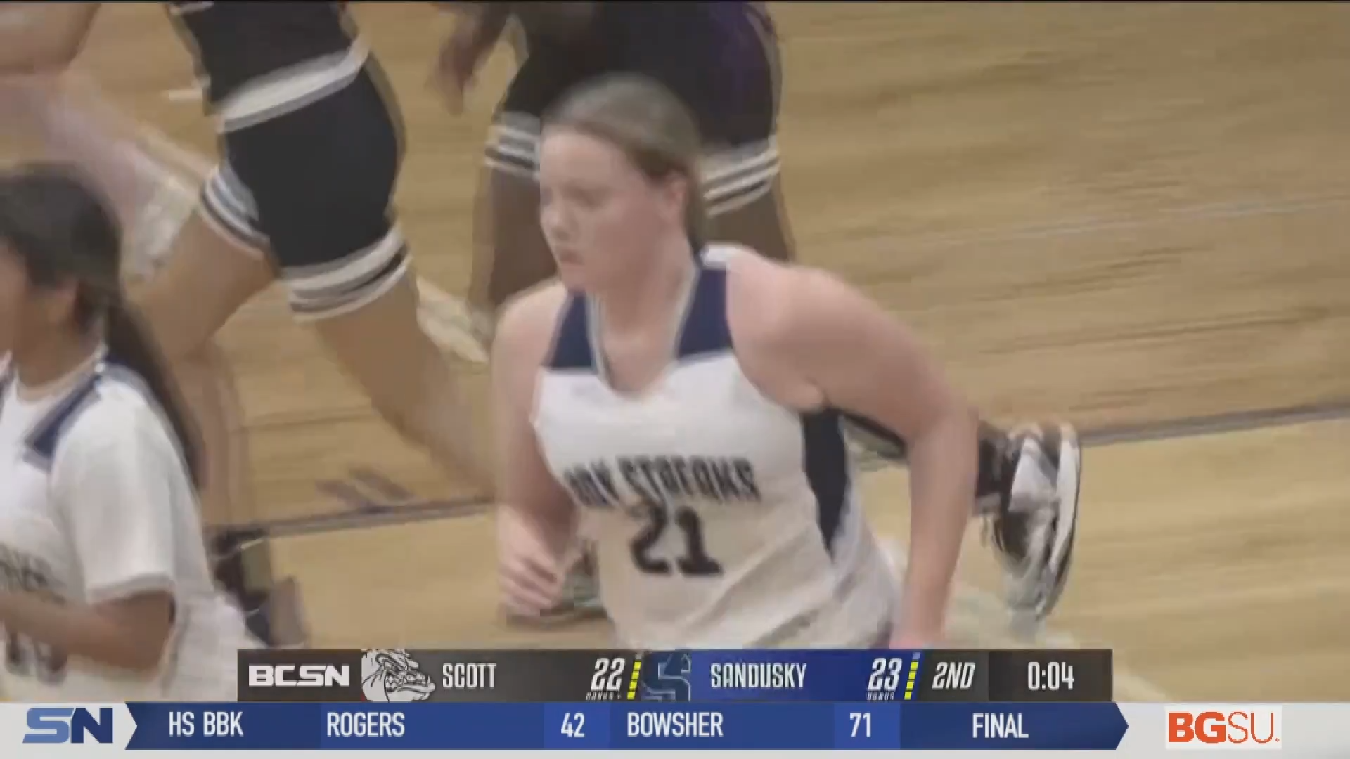 Blue Streaks Girls Basketball Beats the Bulldogs