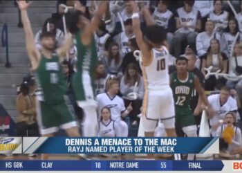 RayJ Dennis Named MAC Player of the Week