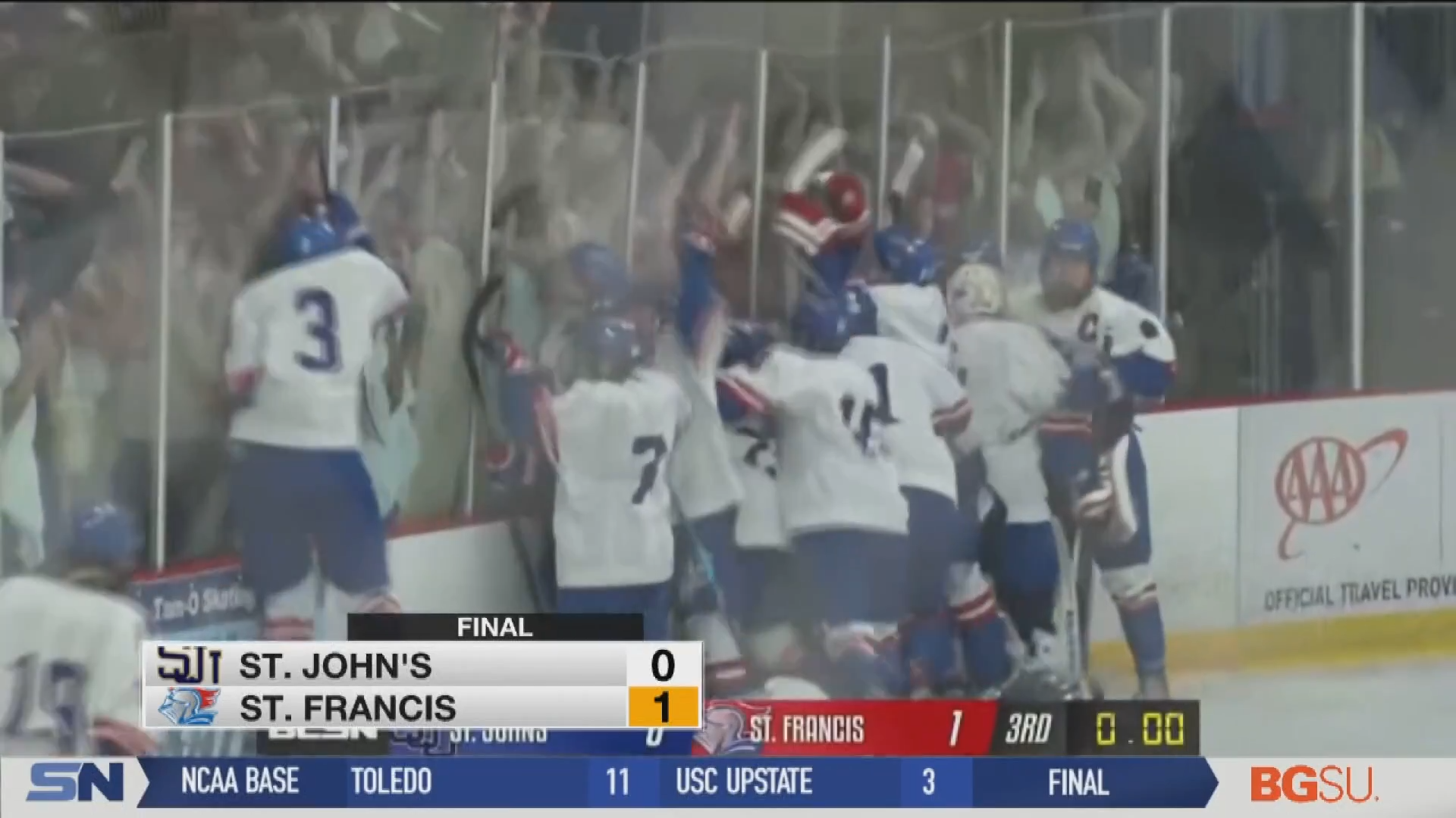 Tucker and Kilburn Keep Titans at Bay, Propel Knights to Regional Final