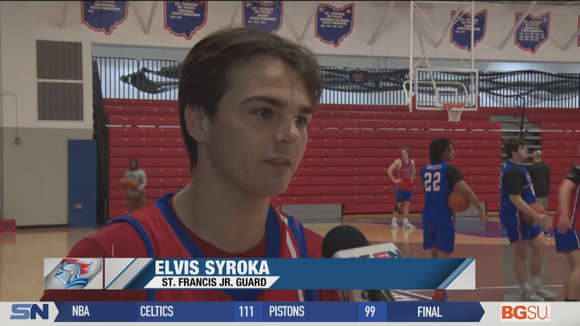 Elvis Syroka Voted Player of the Week