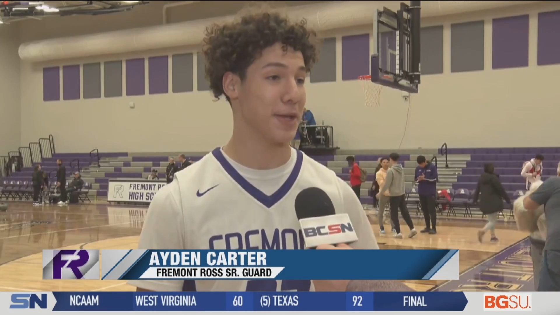 Fremont Ross Pulls Away from BGHS Behind Carter’s 32 Points