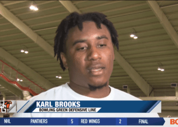 Karl Brooks Draws NFL Scouts to Bowling Green