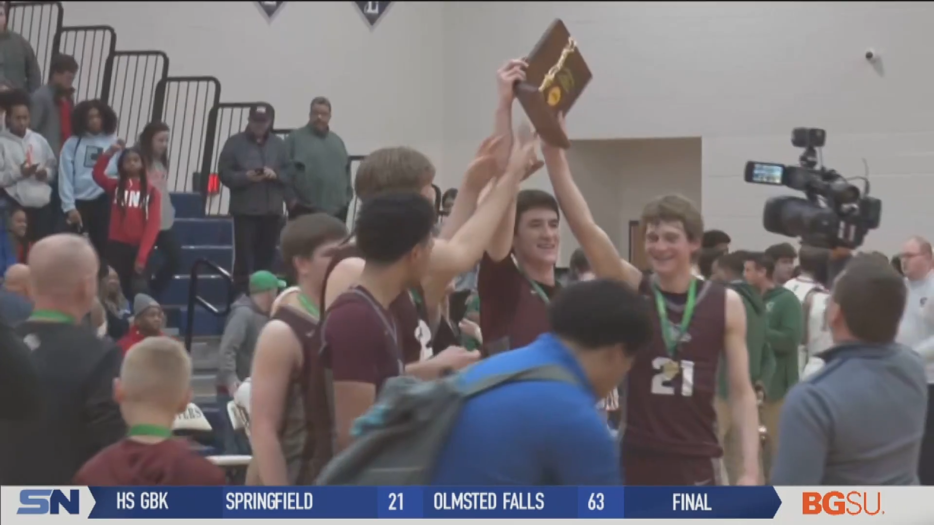 Rossford Downs Central Catholic for First District Championship Since Late 80s