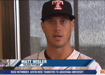 Wisler Rounds Home as Toledo Pitcher