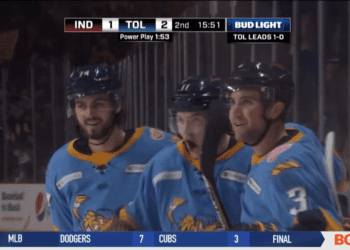 Walleye Head to Indy with Two Game Advantage