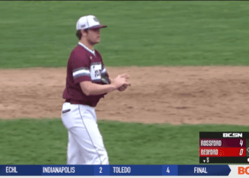 Rossford Defense Prevails over Bedford Baseball