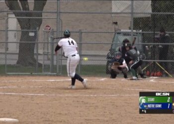 Miranda Bee’s One-Hitter Leads Start over Notre Dame