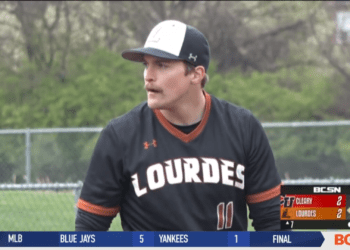 Brinson Walk Off Win for Lourdes over Cleary