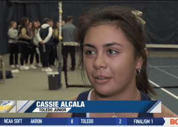 Toledo Tennis Wins Battle of I-75, Rockets Remain Unbeaten in the MAC