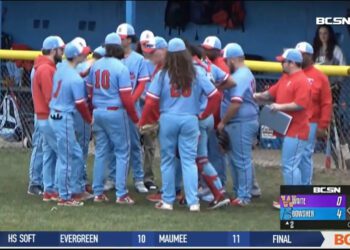 Bowsher Opens City League Play Downing Waite