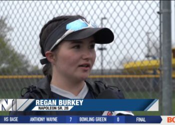Napoleon Softball Completed Comeback Victory over Maumee
