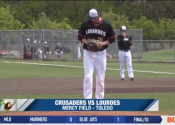 Madonna Sweeps Double Header at Lourdes