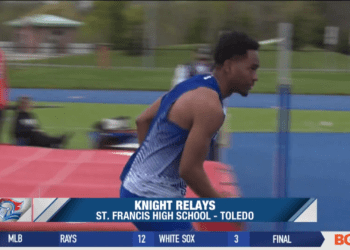 Findlay Track Places First at Knights Relay