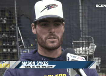 Mason Sykes Named Home Run King at Toledo