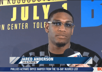 Toledo Heavyweight Jared Anderson Announces July Fight in Hometown