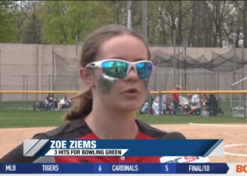 Ziems Trio of Hits Lifts Bowling Green over Notre Dame