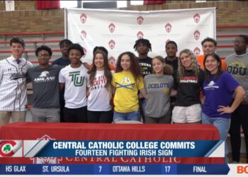 14 Central Catholic Student Athletes Commit to Future Colleges