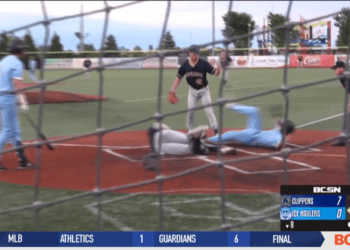 Ice Haulers Late Inning Rally Falls Short to Clippers