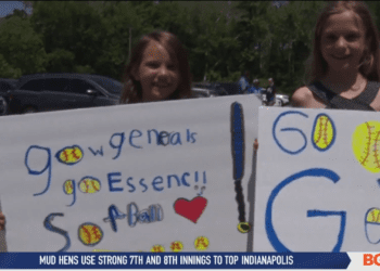 Signs, Sirens and Sendoff for Anthony Wayne State Bound Softball Team
