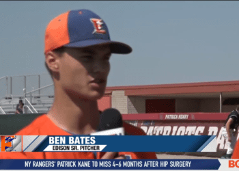 Bates Throws Complete Game, Edison Punches Ticket to State over Wayne Trace