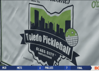 Pickleball Players Hit the Court for Glass City Invitational