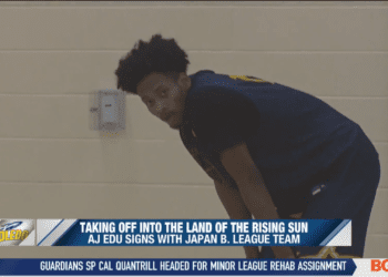 AJ Edu Signs to Play Professional Basketball in Japan