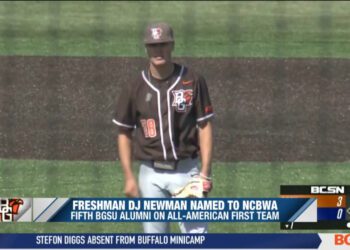 Bowling Green’s DJ Newman Earns NCBWA Freshman All-America Honors