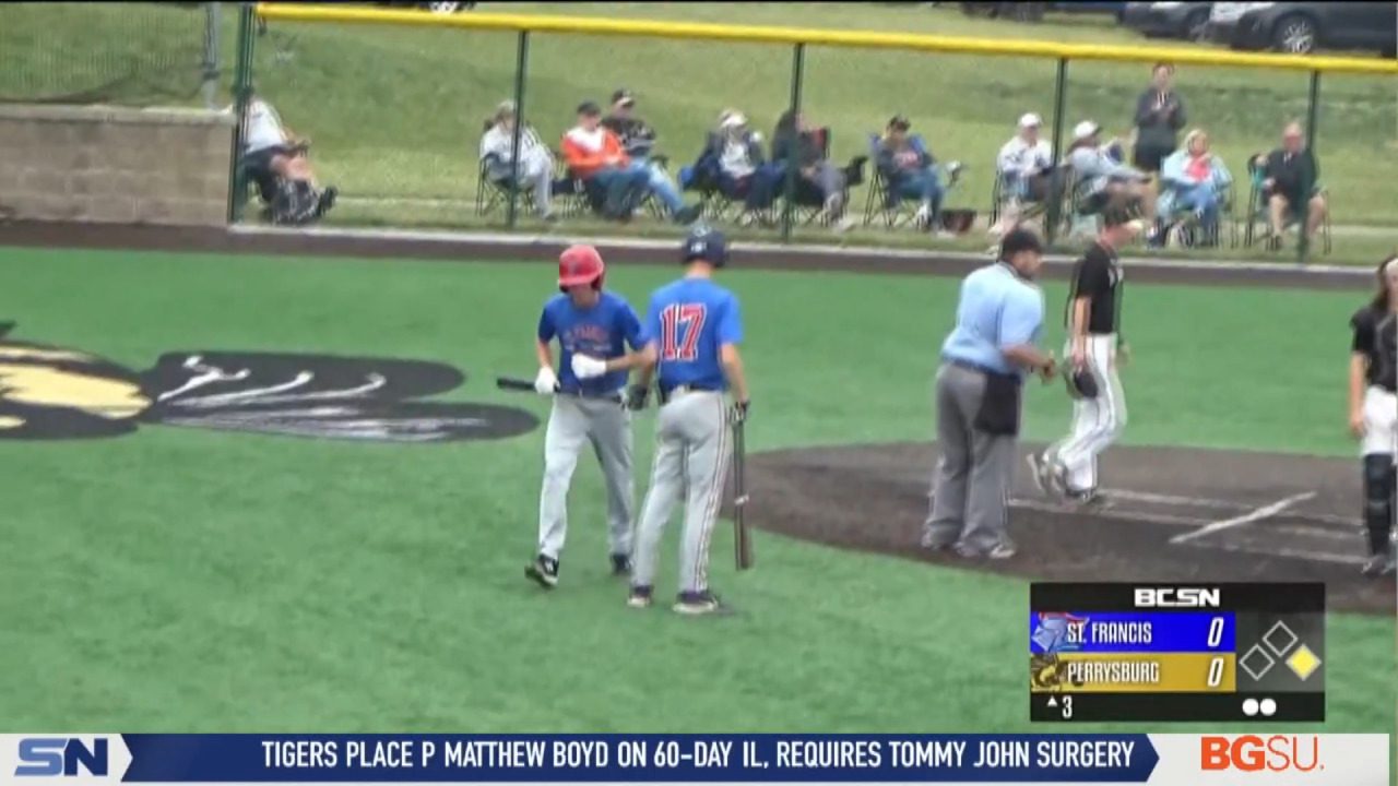 Play at the Plate Lifts St. Francis over Perrysburg in Wood Bat