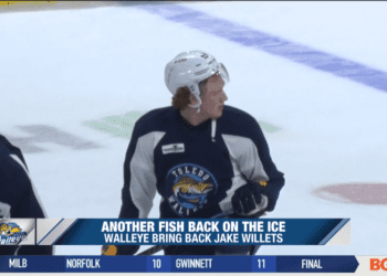 Walleye Welcome Back Jake Willets