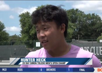 Hunter Heck Repeats as Ray Simon Memorial Open Tennis Champ