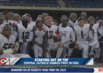 Central Catholic Football Picked First in Catholic High School League