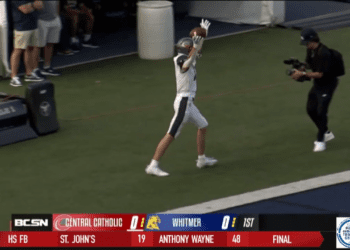 Central Catholic Capitalizes on Turnovers, Stymies Whitmer
