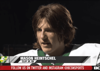 Mason Heintschel’s Six Touchdowns Propel Clay Past Northview