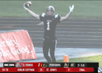 Josh Takats Successful First Start, Perrysburg Defeats St. Francis