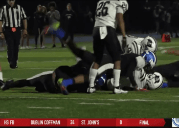 Perkins Put the Hurting on Woodward 80-0