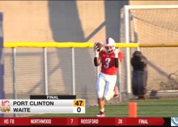 Port Clinton Silences Waite 47-0