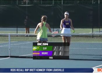 Clay’s Remi Galyas Opens Tennis Season with Straight Sets Victory