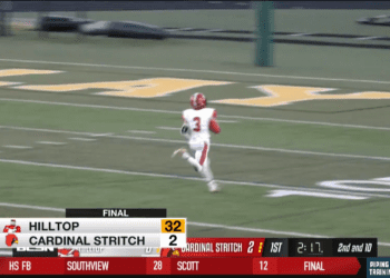 Safeties Only for Stritch, Hilltop Rolls Past Cardinal Stritch