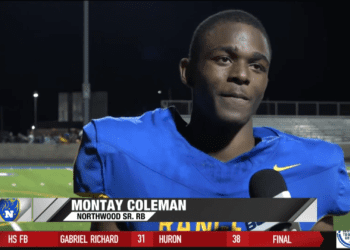 Montay Coleman Leads Northwood Past Erie Mason