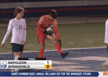 Springfield Boys Soccer Outlasts Napoleon
