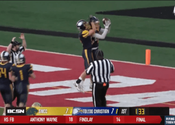 Toledo Christian Dominates St. Mary Central Catholic