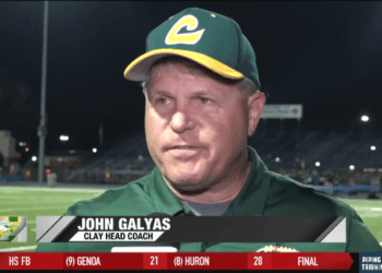 Clay Can’t Keep Up with Olmsted Falls