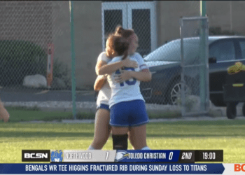 Thompson Scores Two Goals in Northwood Victory over Toledo Christian