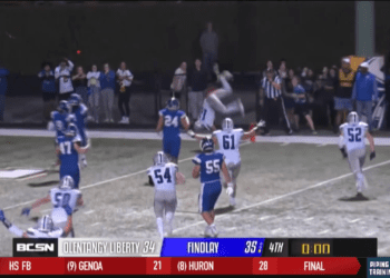 Olentangy Liberty Stuns Findlay on Last-Second Two-Point Conversion