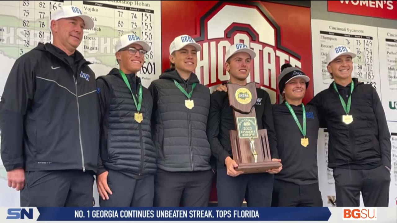 Anthony Wayne Celebrates State Championship Boys Golf Team | BCSN