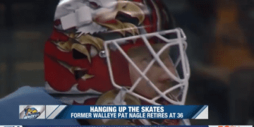 Former Walleye Goalie Pat Nagle Retires