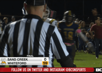 Whiteford Steam Rolls Sand Creek
