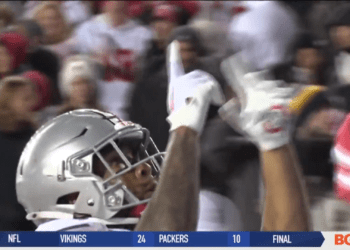 Henderson and Harrison Lead Ohio State to Win at Wisconsin