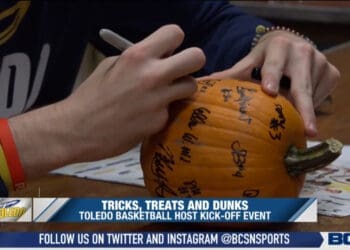 Local Kids Enjoys Tricks, Treats and Dunks at Toledo