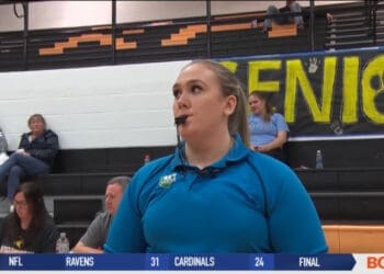 Stars in Stripes Presented by Midas: Volleyball Official Kristi Kopanis